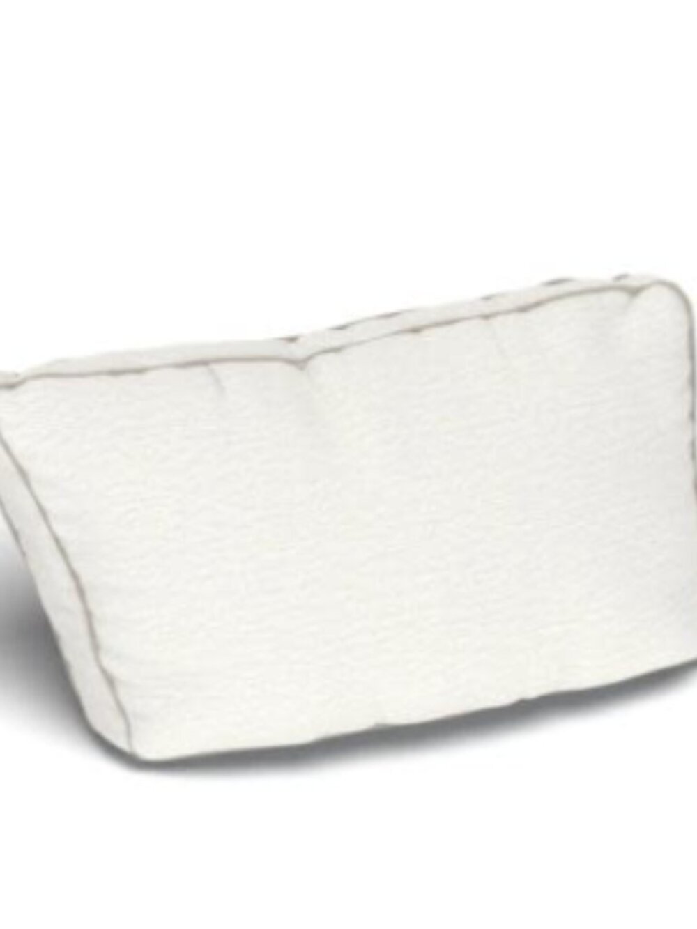Lovesac Angled Side Pillow Cover: Tonal Chantilly Luxe Chenille